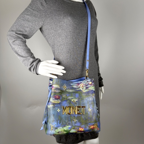 Sold on fashionreloved.com Louis Vuitton NeoNoe Monet Blue Masters  Bag - Picture 2 of 16